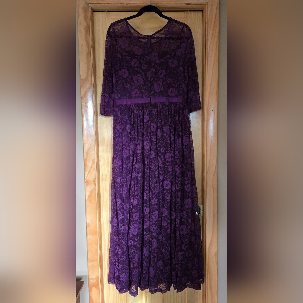 Wedtrend - 2XL - Purple Gown